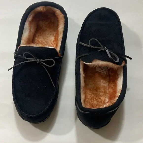 Men Slippers Shoes Moccasins Size 10 US - Picture 4 of 9
